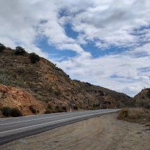 Road Olula Del Rio a Tabernas